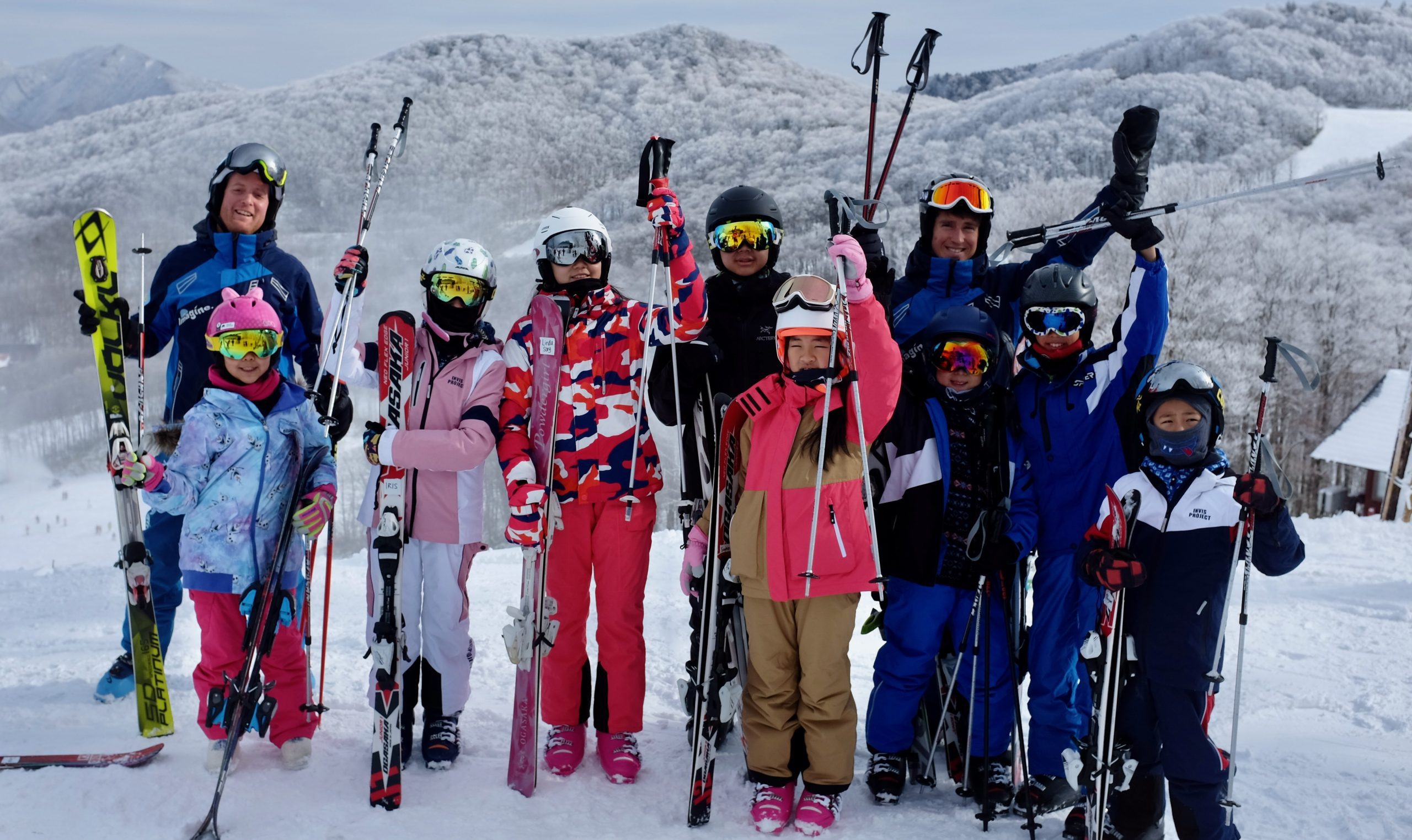 japan group ski trip